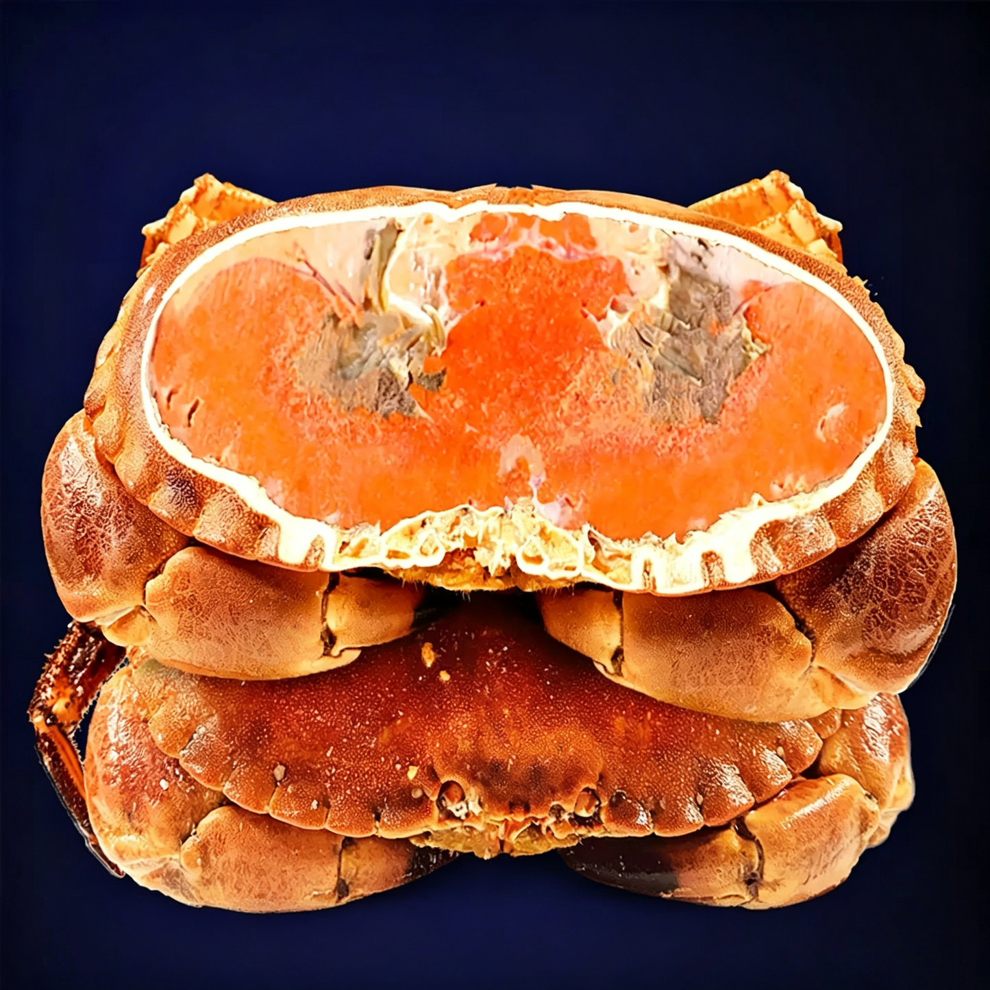 Frozen Cooked Brown Crab
